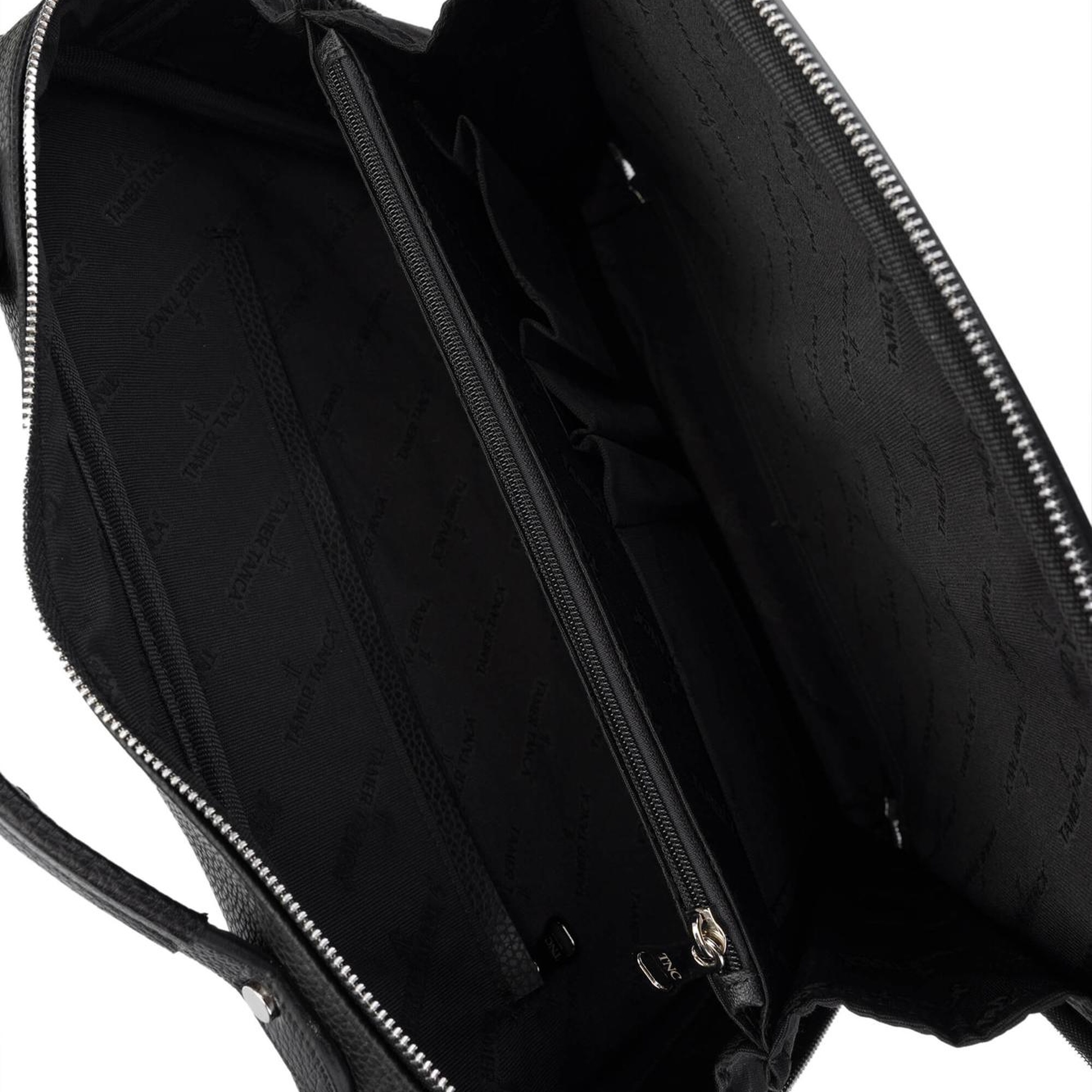 Tamer Tanca Erkek Vegan Siyah Floter Evrak Çantası