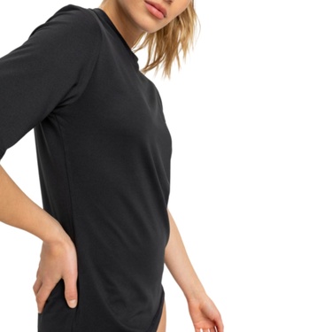  Roxy Happy Waves Surf Kadın Siyah Likra