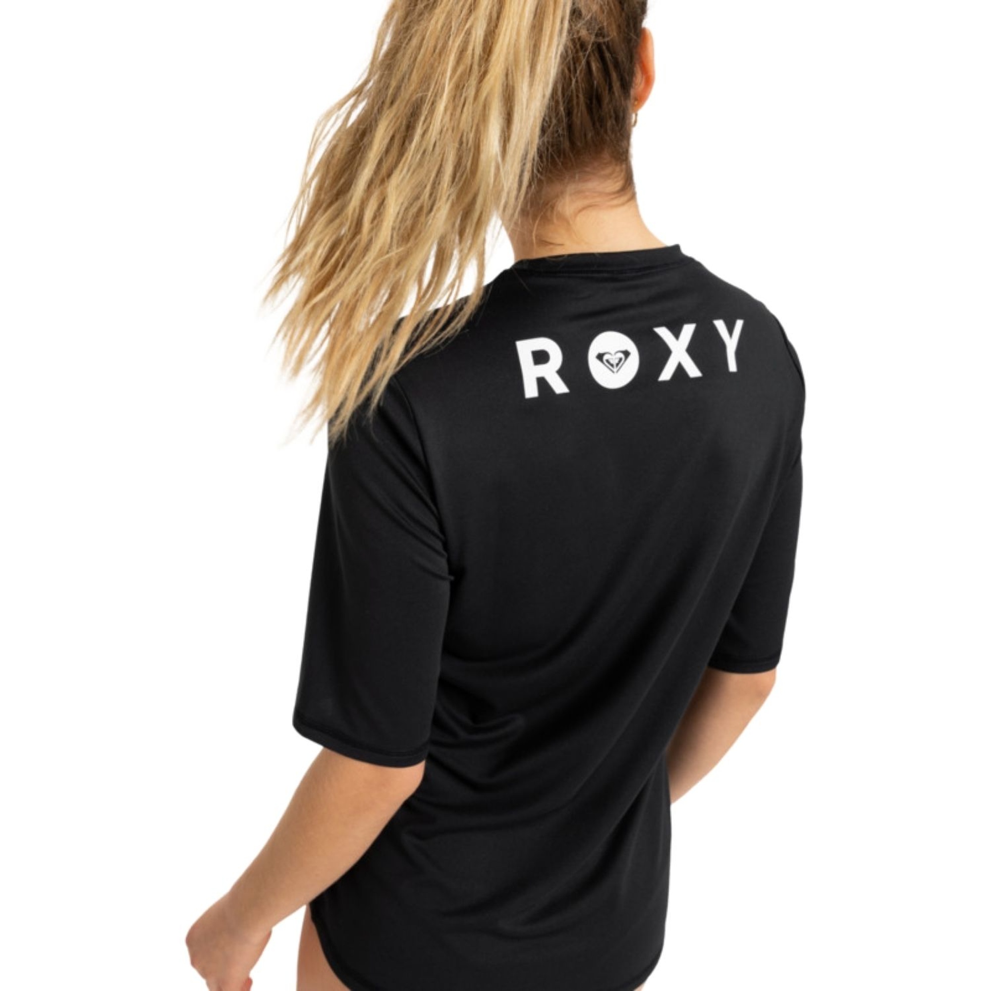 Roxy Happy Waves Surf Kadın Siyah Likra