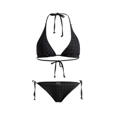  Roxy Camilo Elongated Tri Set Kadın Siyah Bikini