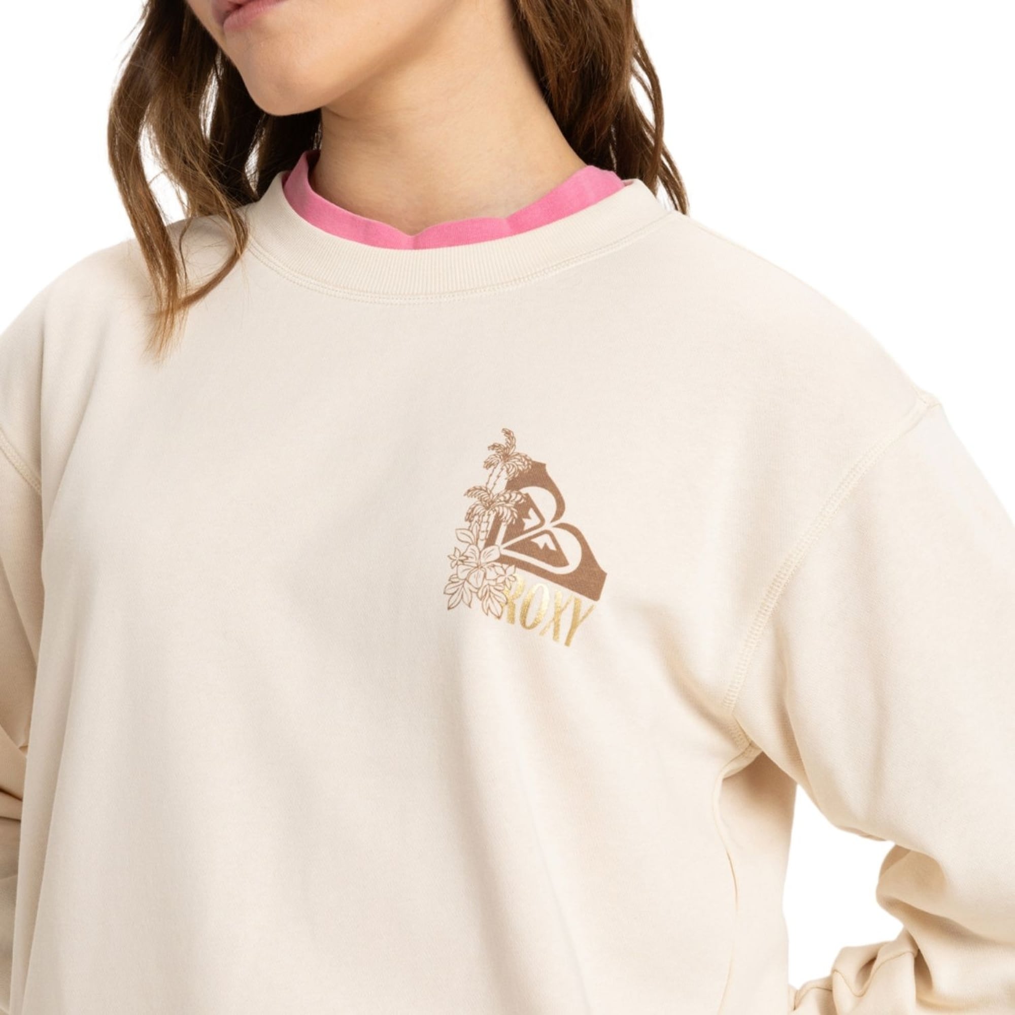 Roxy Surf Stoked Crew Terry Vint. Kadın Sweatshirt