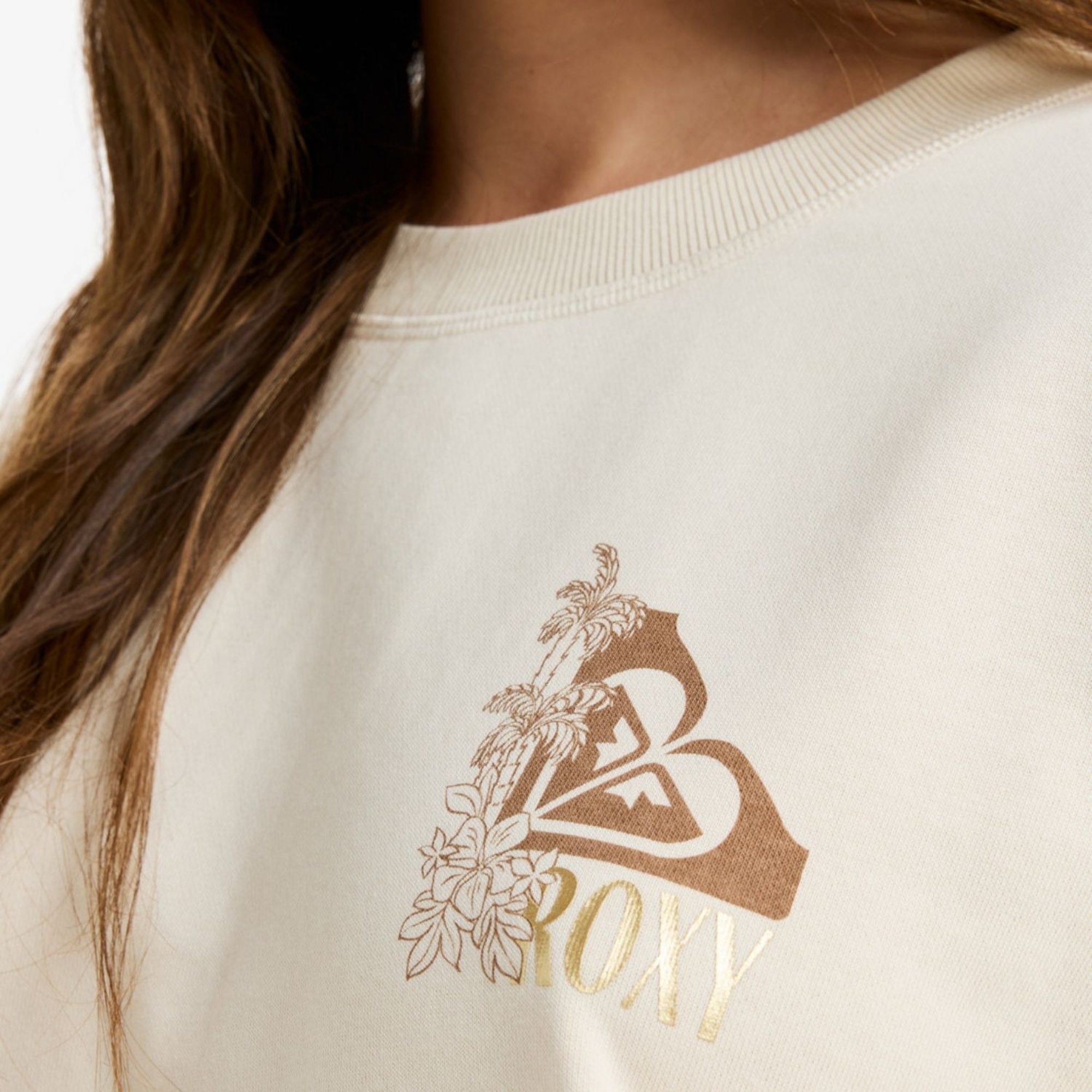 Roxy Surf Stoked Crew Terry Vint. Kadın Sweatshirt