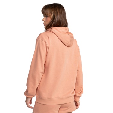  Roxy Surf Stoked Hoodie Terry Kadın Pembe Sweatshirt
