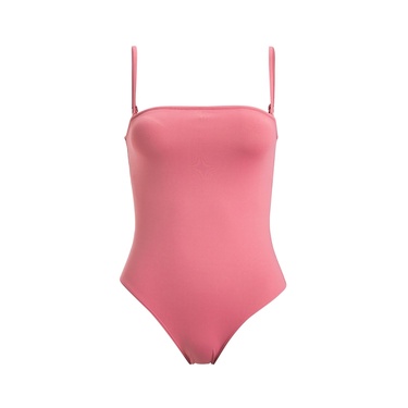  Roxy Sd Beach Classics Bandeau Op Kadın Pembe Mayo