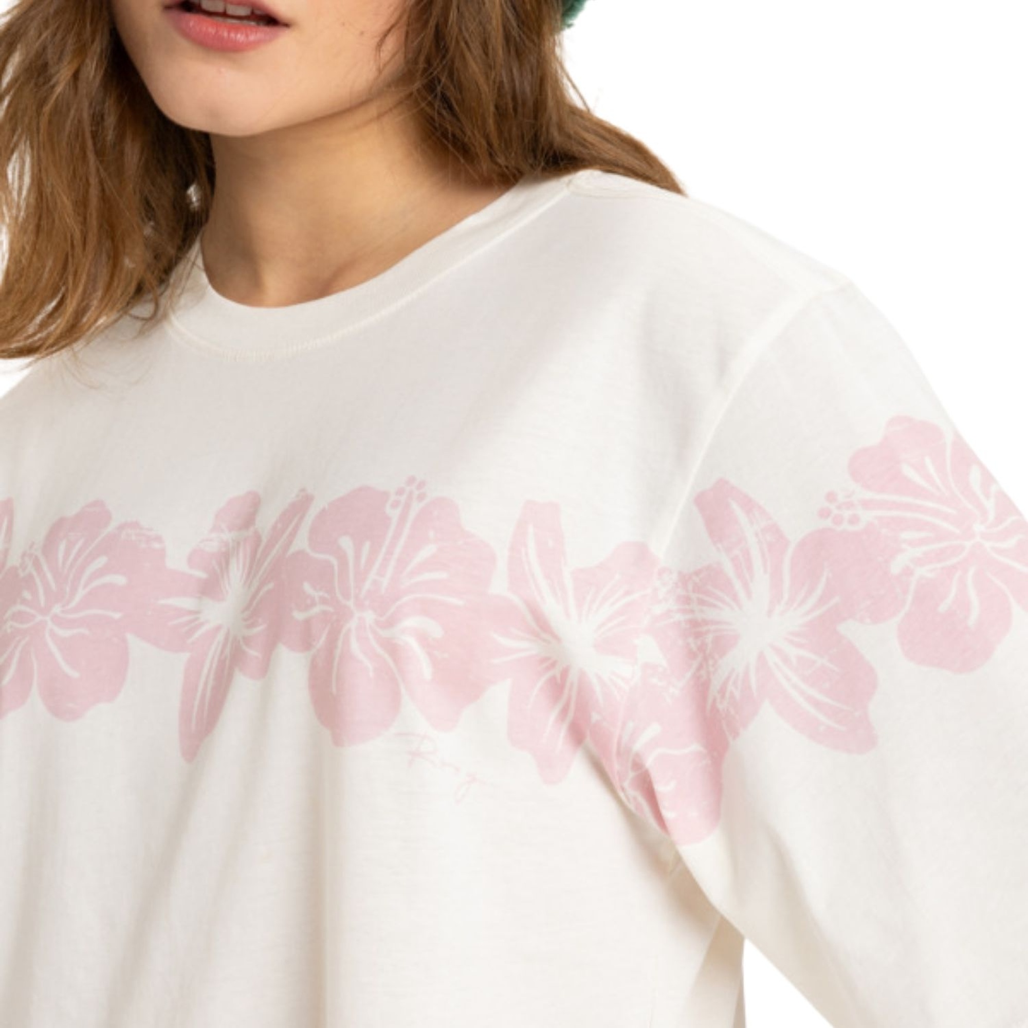 Roxy Hangloose Placed Kadın Beyaz Tişört