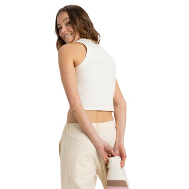  Roxy Iconic Days Kadın Beyaz Tişört