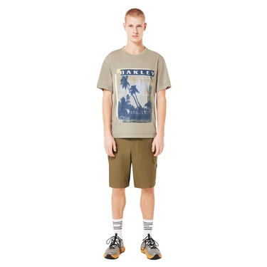  Oakley Palm Erkek Yeşil Tişört