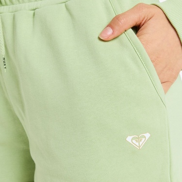  Roxy Surf Stoked Short Terry Kadın Yeşil Şort
