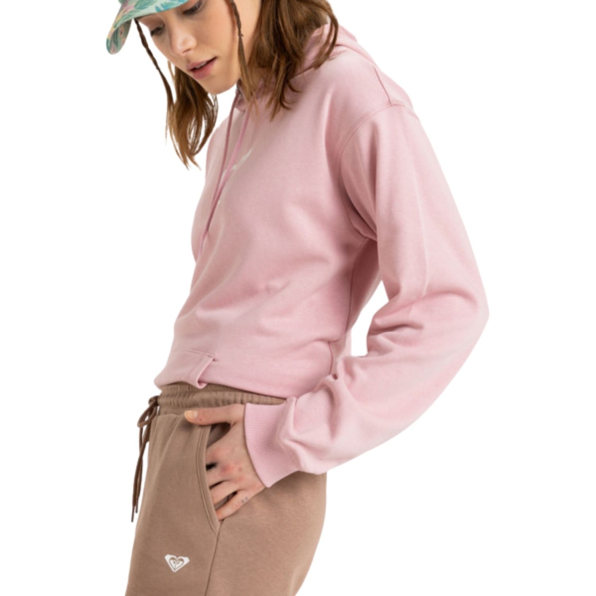 Roxy Surf Stoked Short Terry Kadın Kahverengi Şort