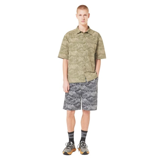  Oakley Outdoor Printed Short Erkek Siyah Şort