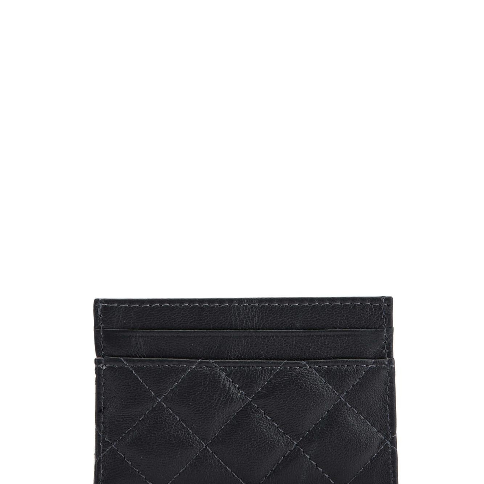 Tamer Tanca Unisex Hakiki Deri Gri Kartlık