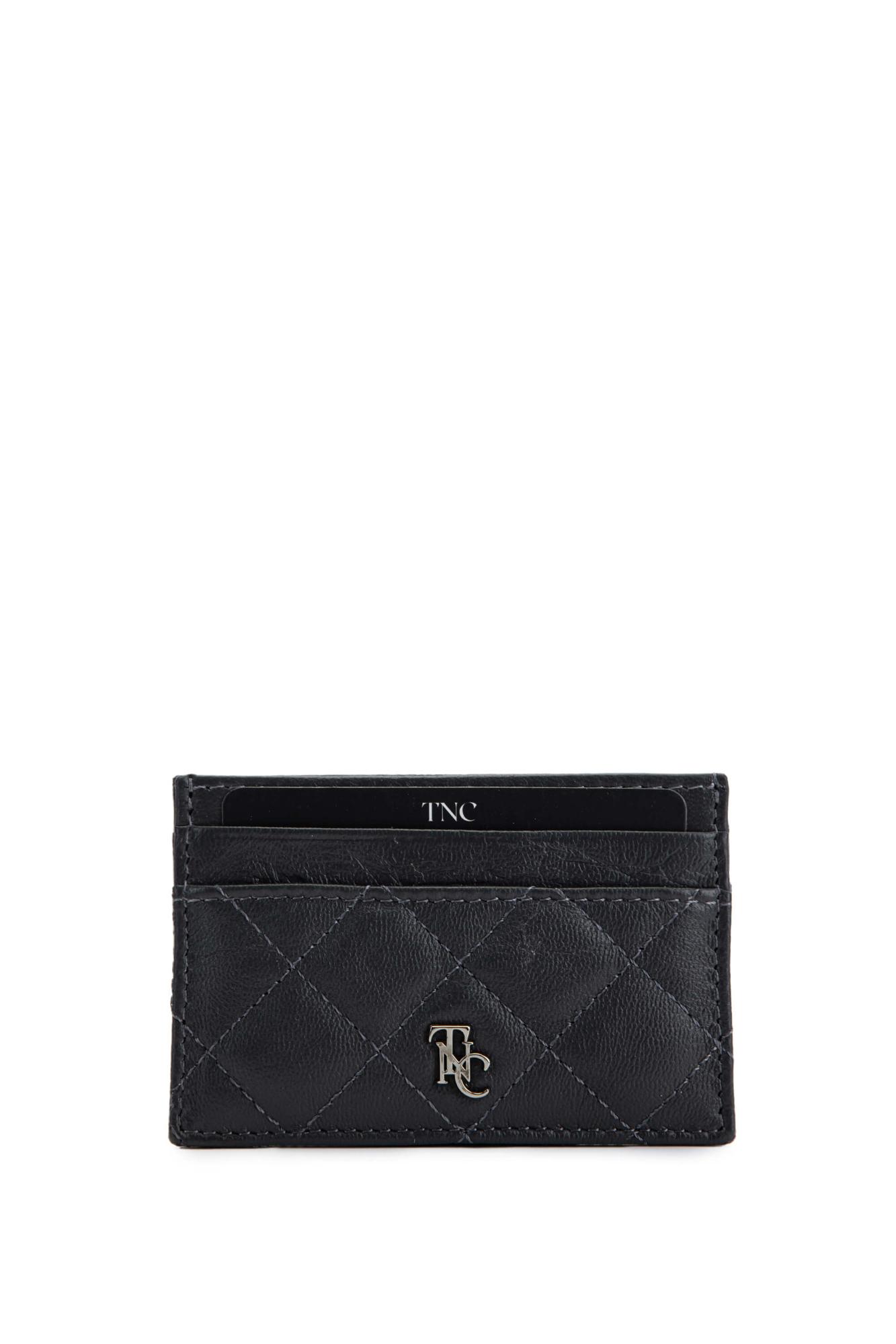  Tamer Tanca Unisex Hakiki Deri Gri Kartlık