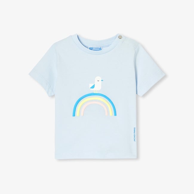  Jacadi Paris Erkek Bebek Baskılı T-Shirt