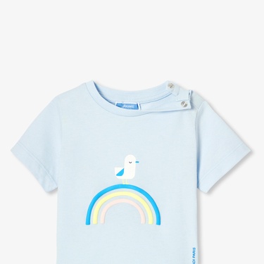  Jacadi Paris Erkek Bebek Baskılı T-Shirt