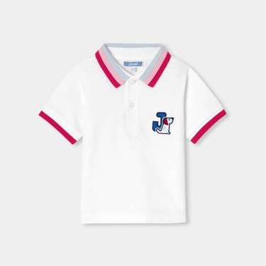  Jacadi Paris Erkek Bebek Pamuklu Pike Polo Yaka T-Shirt