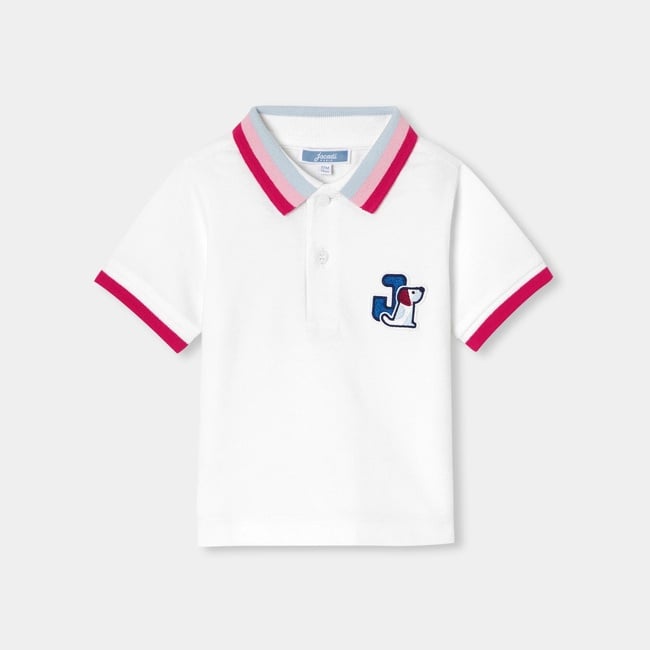  Jacadi Paris Erkek Bebek Pamuklu Pike Polo Yaka T-Shirt