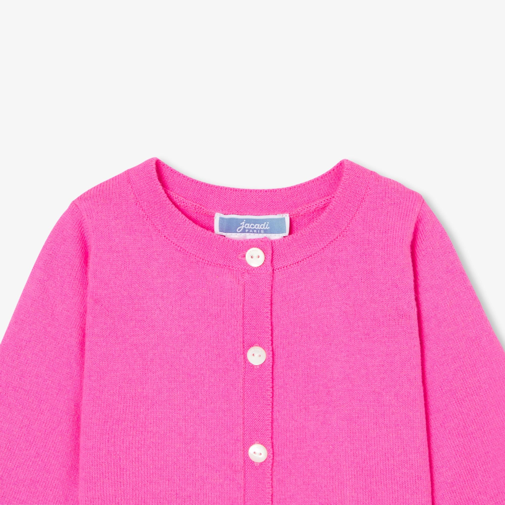 Jacadi Paris Yenidoğan Kız Bebek Jarse Hırka