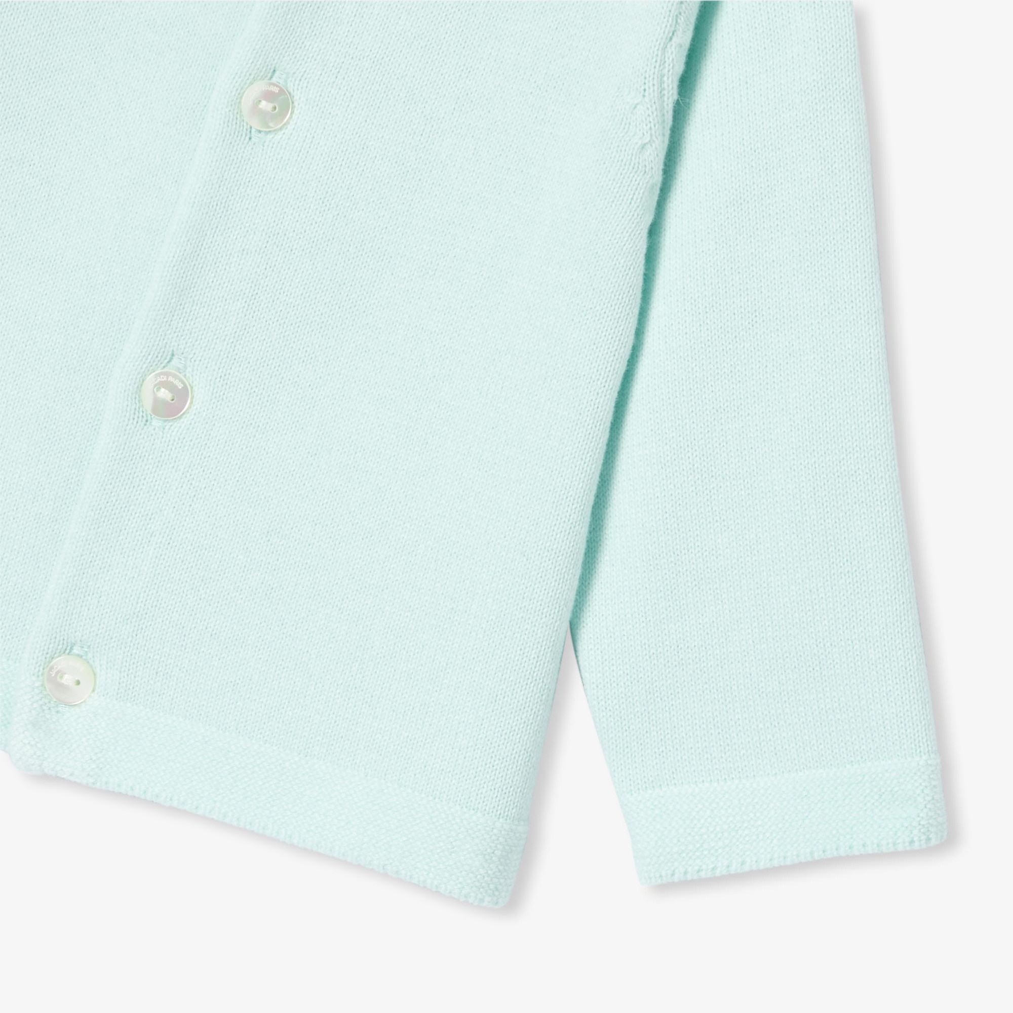 Jacadi Paris Yenidoğan Erkek Bebek Haroşa Örgü Hırka