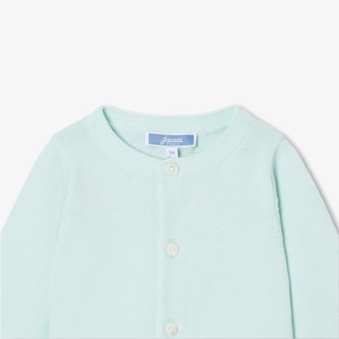  Jacadi Paris Yenidoğan Erkek Bebek Haroşa Örgü Hırka