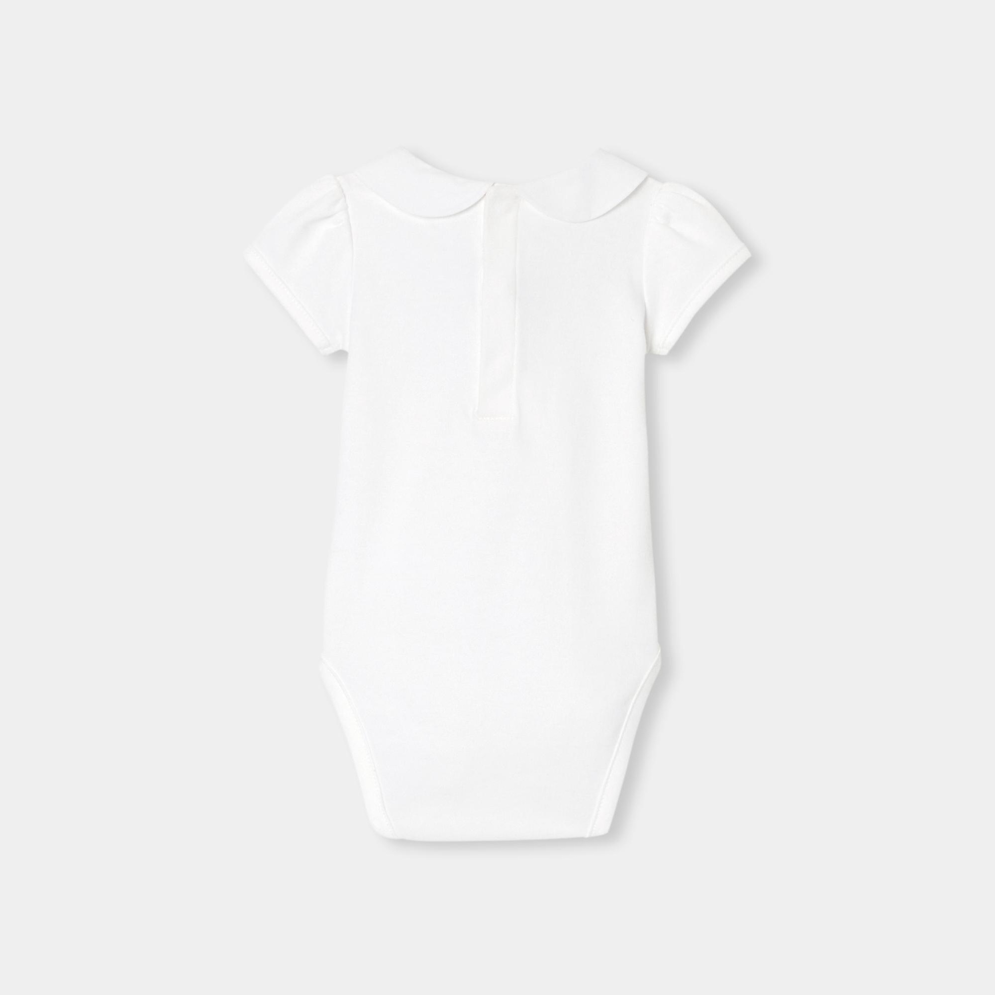 Jacadi Paris Yenidoğan Kız Bebek Balon Kollu Body