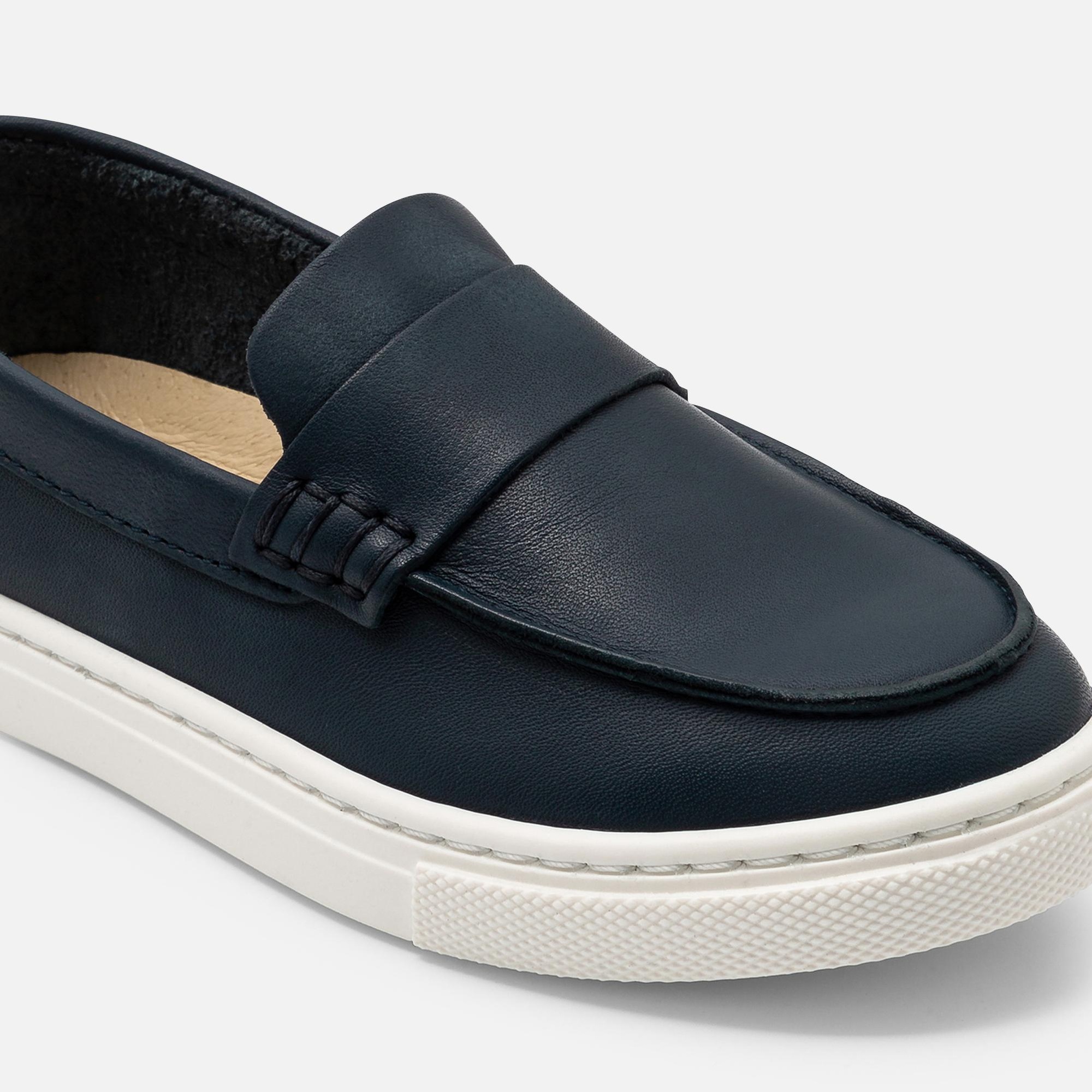 Jacadi Paris Erkek Çocuk Deri Mokasen Ayakkabı