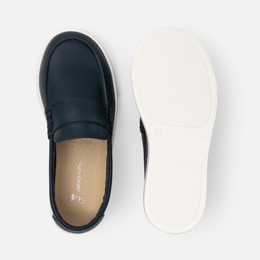  Jacadi Paris Erkek Çocuk Deri Mokasen Ayakkabı