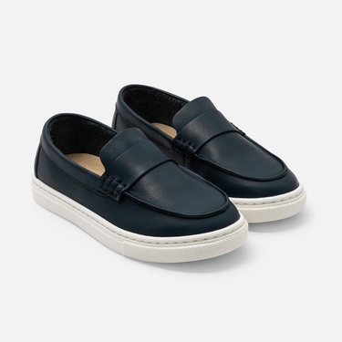  Jacadi Paris Erkek Çocuk Deri Mokasen Ayakkabı