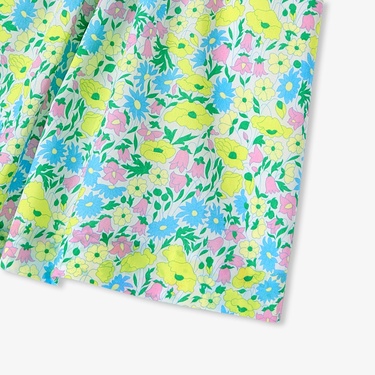  Jacadi Paris Kız Bebek Çiçek Desenli Kolsuz Elbise