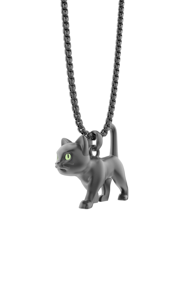  Metalmorphose Black Cat Kolye