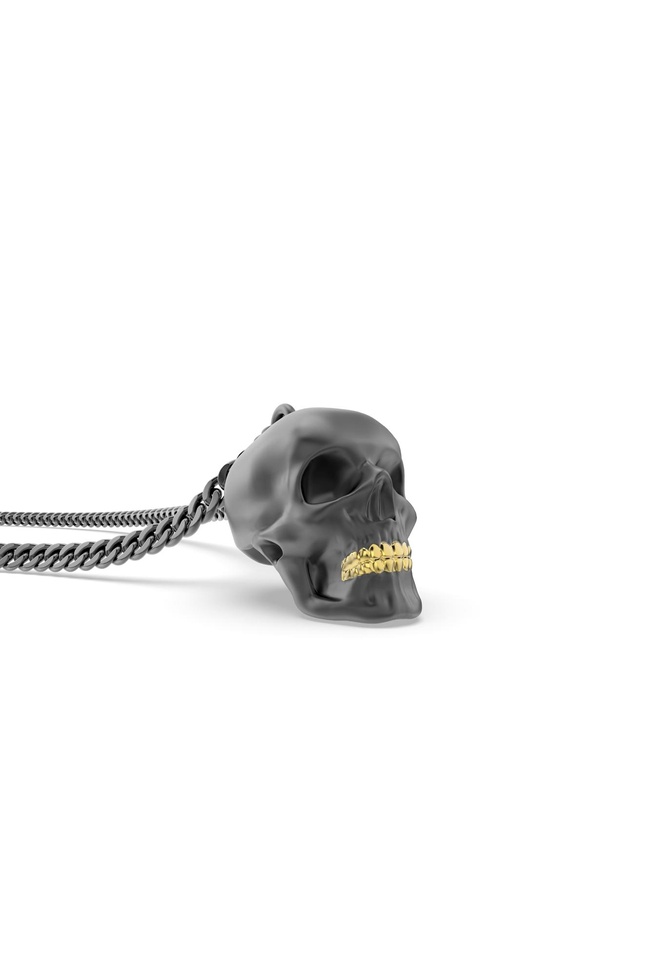  Metalmorphose Skull Kolye