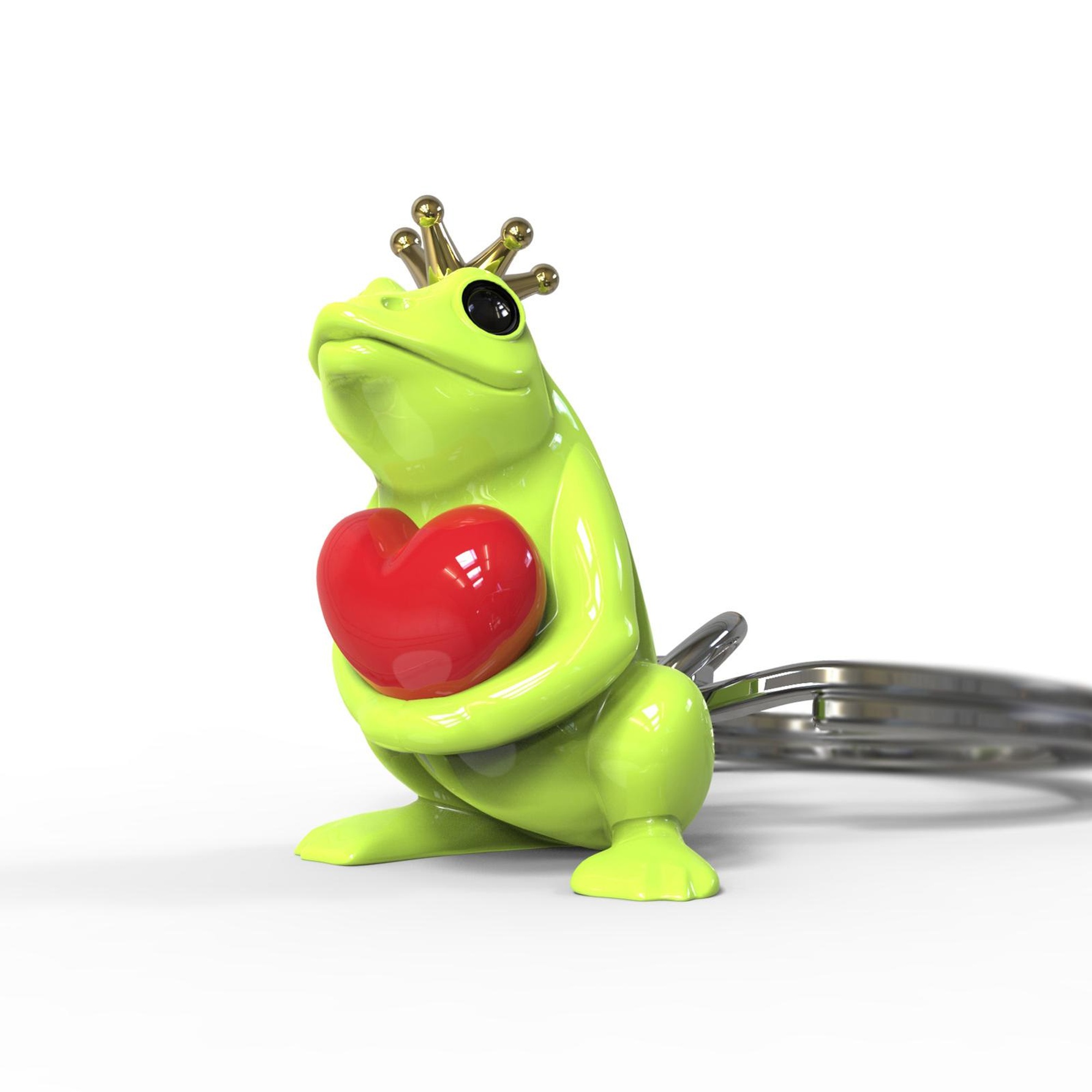 Kurbağa Prens Anahtarlık