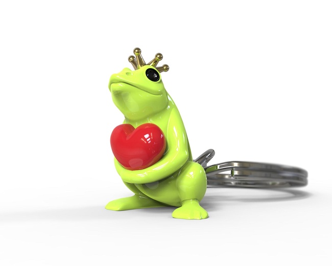 Kurbağa Prens Anahtarlık