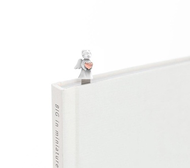  Metalmorphose Melek &  Rose Gold Kalp Kitap Ayracı