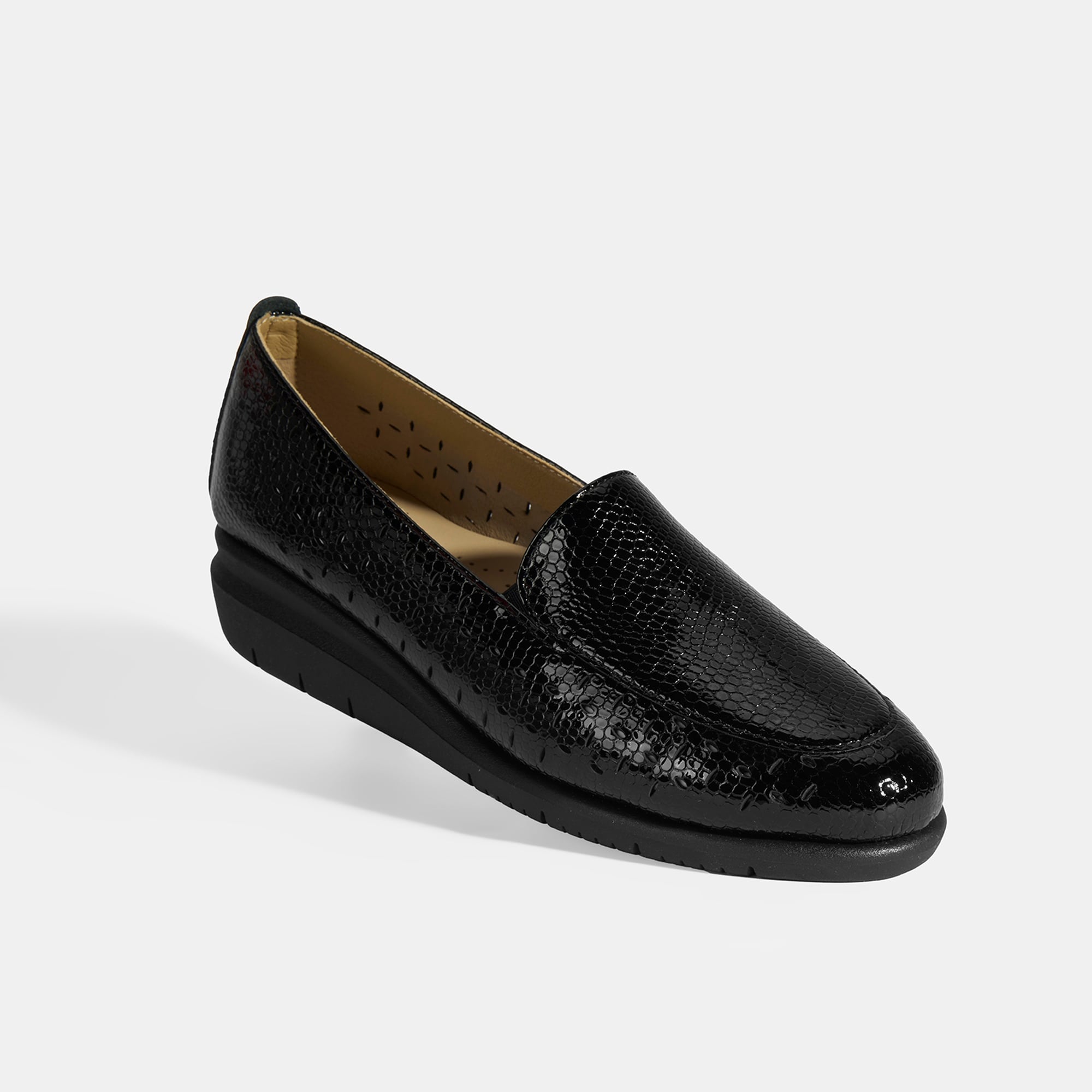 Kadın Lacivert Deri DesaComfort Günlük Ayakkabı