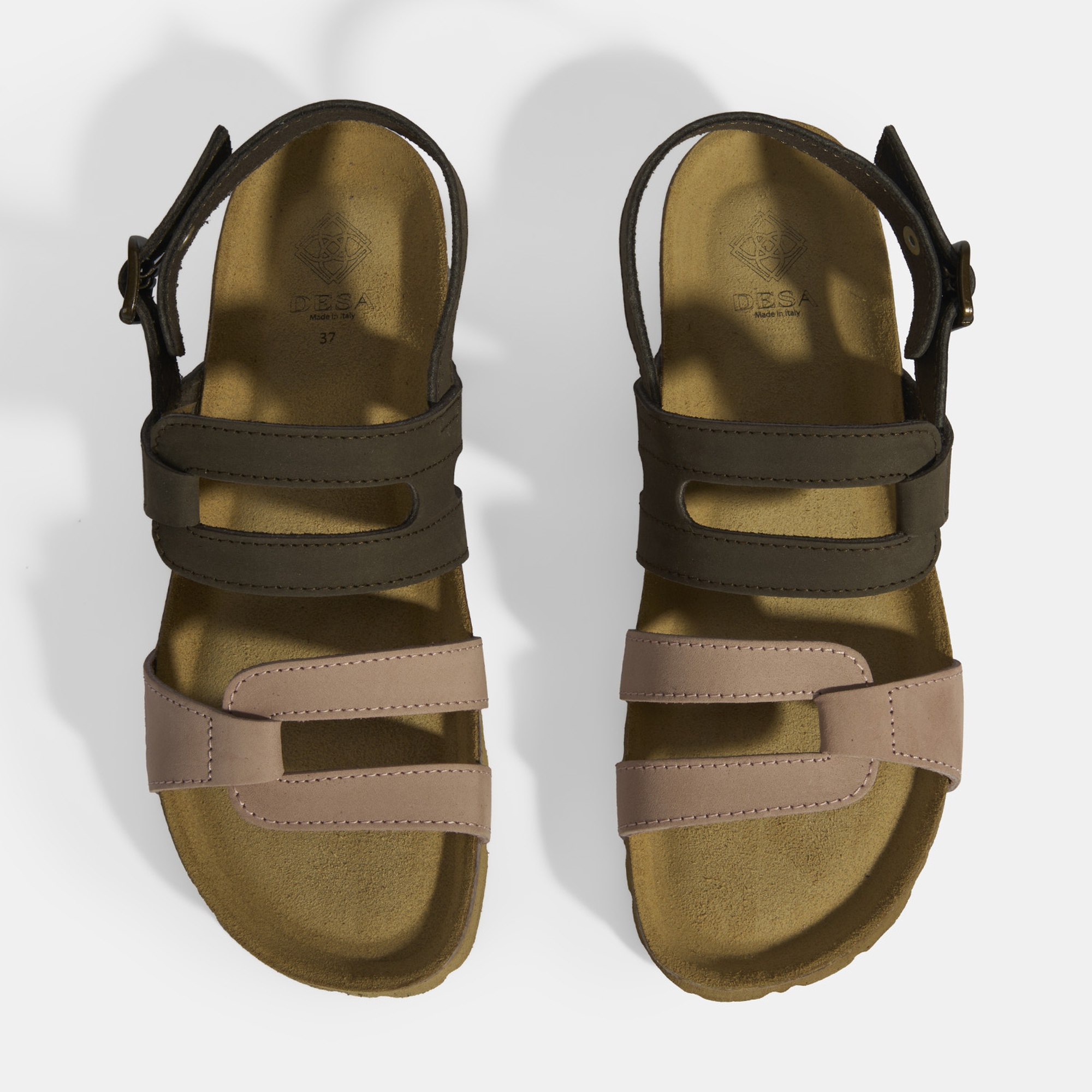 Kahve Kadın Toka Detaylı Sandalet