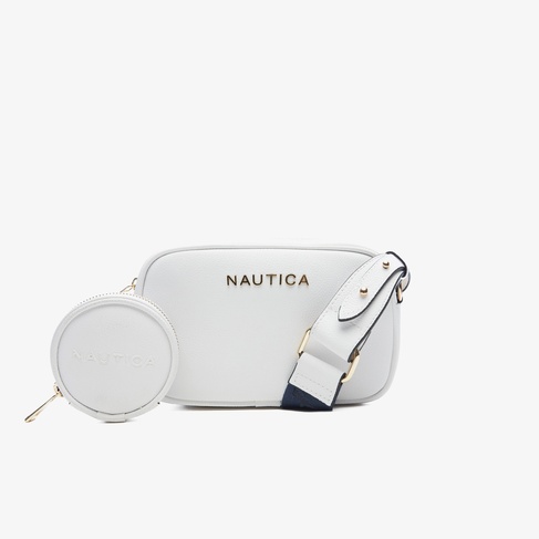  Nautica Kadın Beyaz Omuz Çantası