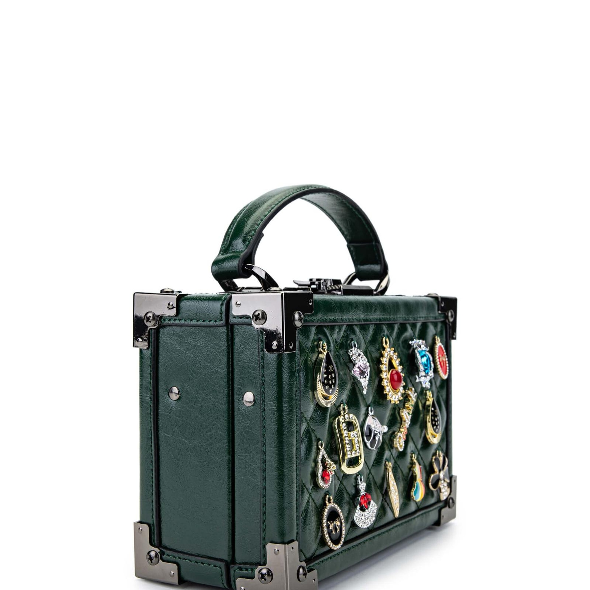 Tamer Tanca Kadın Vegan Yeşil Kol Çantası