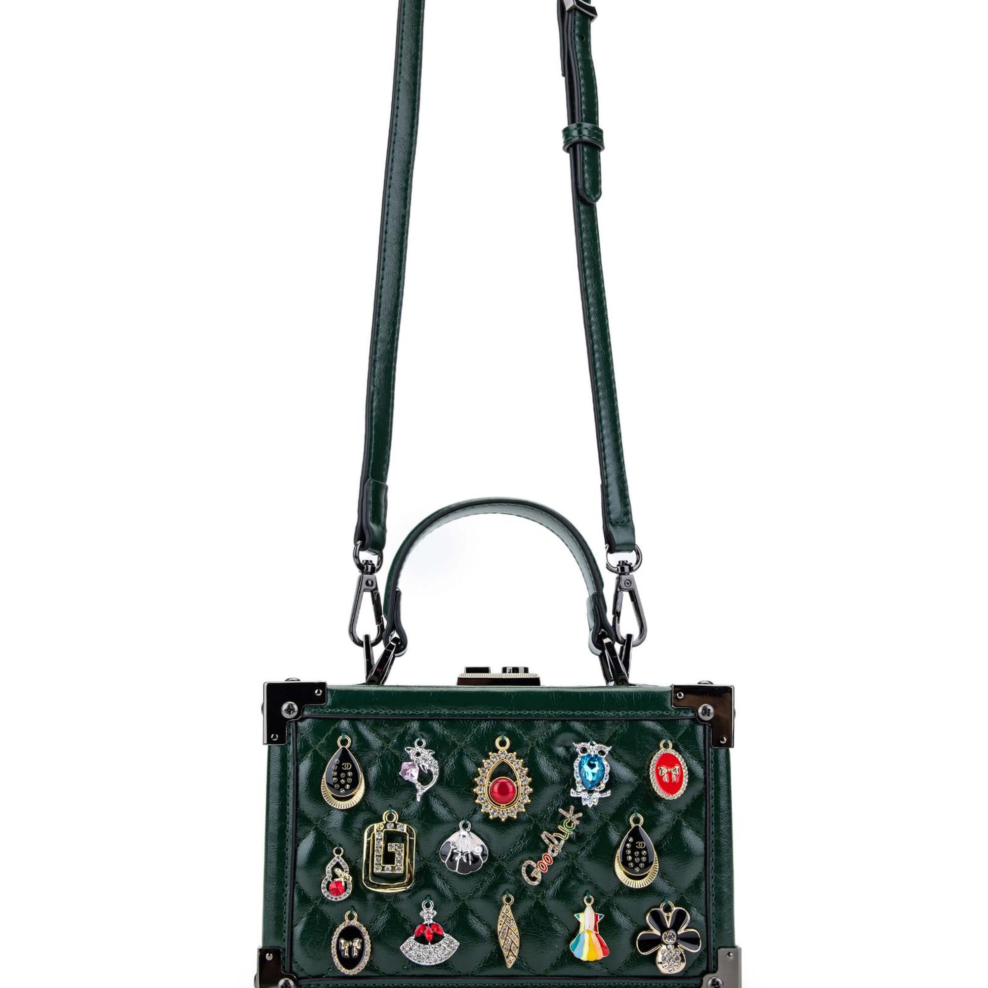 Tamer Tanca Kadın Vegan Yeşil Kol Çantası