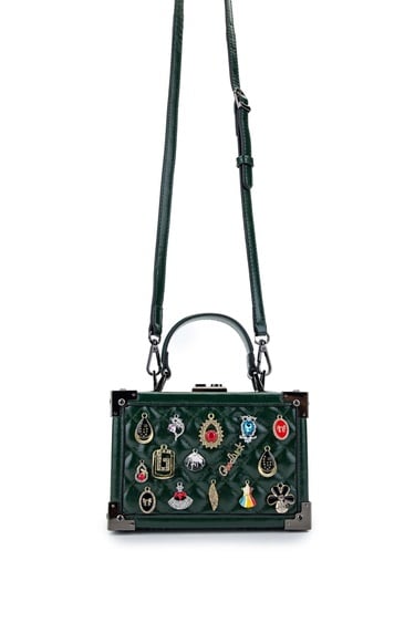  Tamer Tanca Kadın Vegan Yeşil Kol Çantası