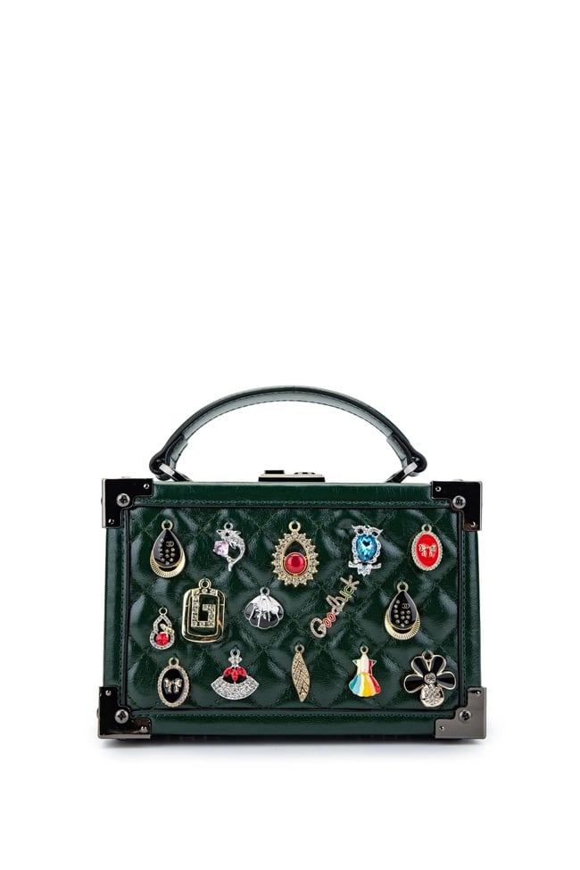  Tamer Tanca Kadın Vegan Yeşil Kol Çantası