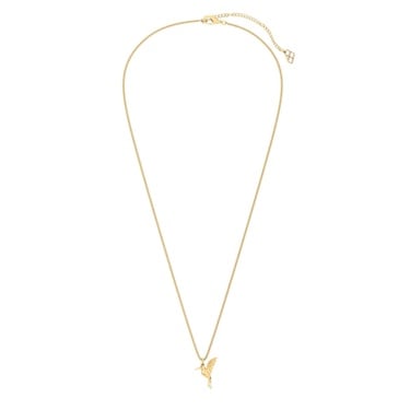  Chocli 18 Ayar Altın Kaplama  Humming Bird Kolye