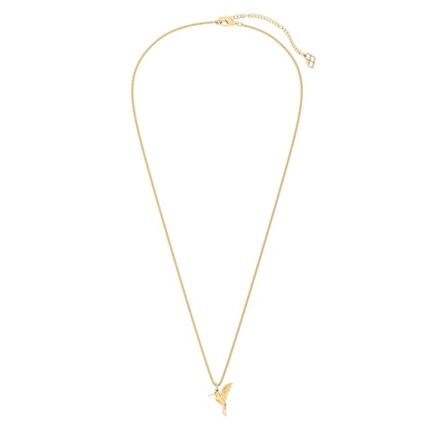  Chocli 18 Ayar Altın Kaplama  Humming Bird Kolye