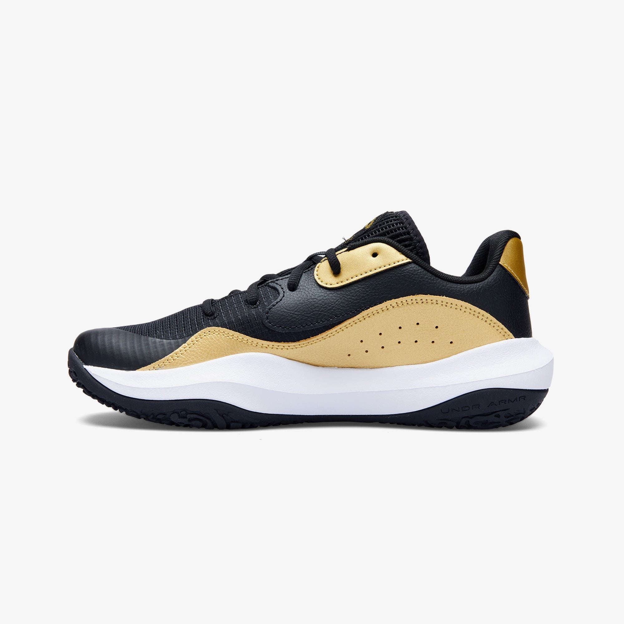 Under Armour Lockdown 7 Low Erkek Siyah Basketbol Ayakkabısı