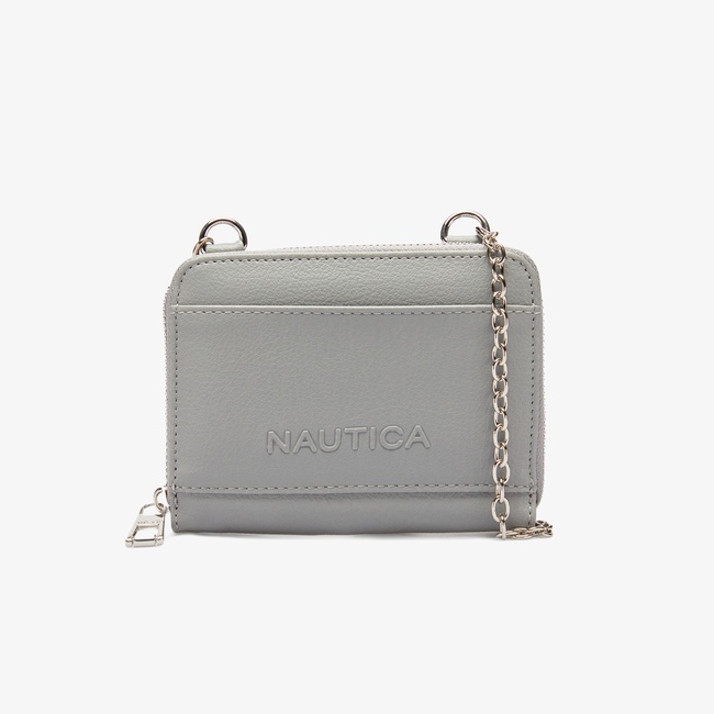 Nautica Kadın Gri Cüzdan