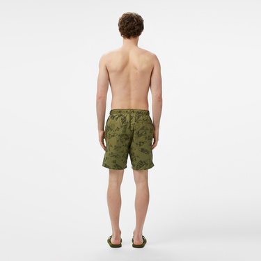  Nautica Erkek Yeşil Mayo Şort