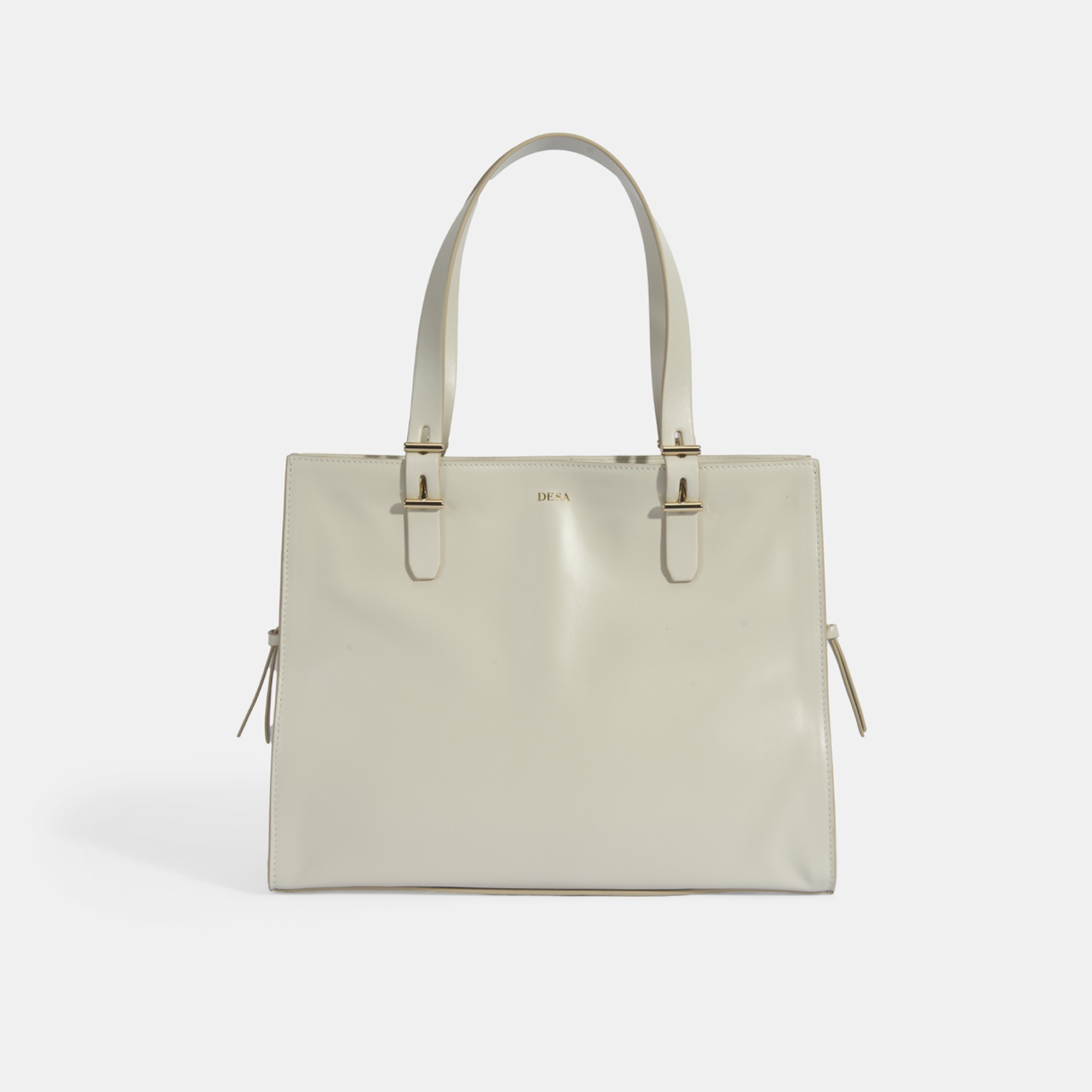 Kadın Beyaz Deri Omuz Çantası