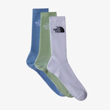  The North Face Multi Sport Cush Crew 3lü Unisex Beyaz Koşu Çorap