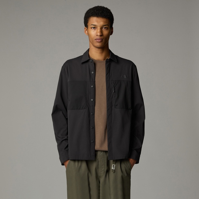  The North Face L/S Lightrange Erkek Siyah Gömlek