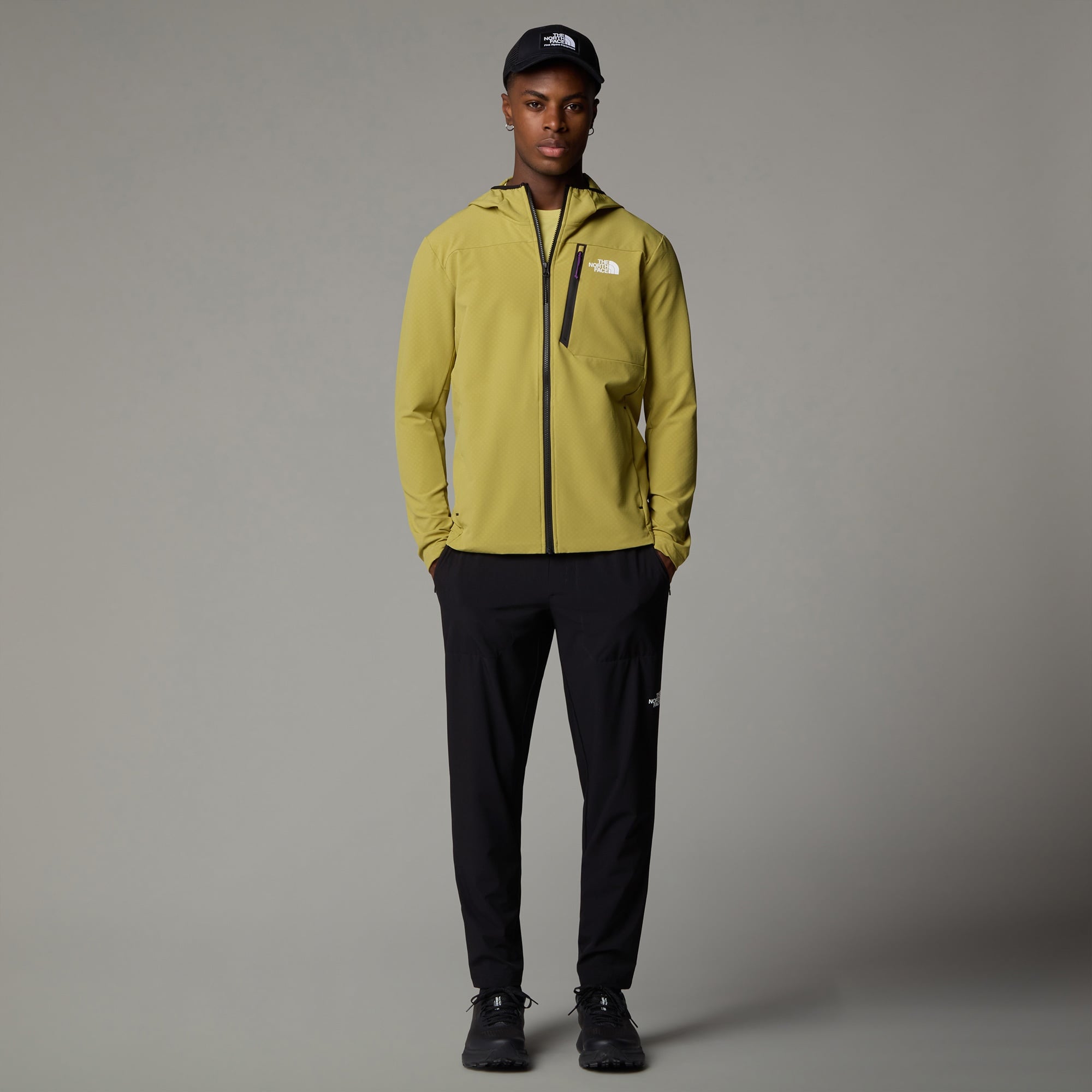 The North Face Ma Softshell Erkek Yeşil Outdoor Ceket