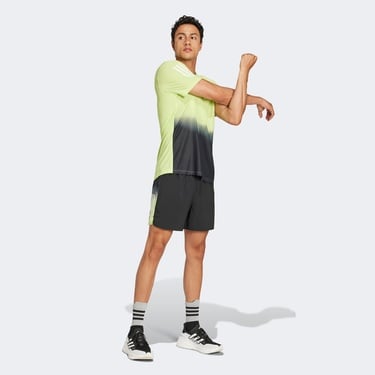  adidas Own The Run Climacool Colorblock Erkek Yeşil Koşu T-Shirt